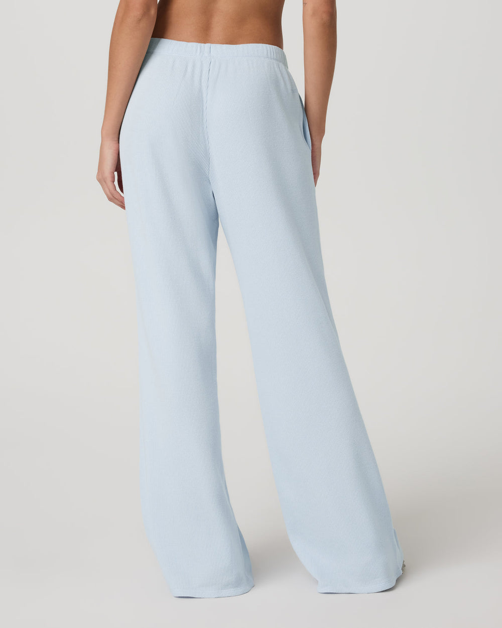 Vuori Waffle Wideleg Pant Women's Soft Sky Waffle Knit Pants