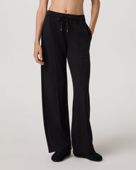Vuori Compose Wideleg Pant Women's Black Mid-High Rise Pant