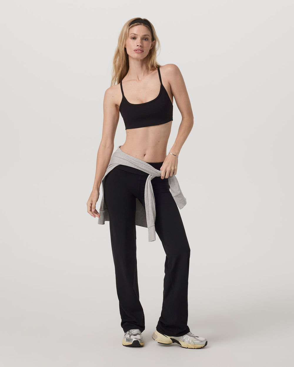 Vuori Vuori AllTheFeels™ Foldover Pant Women's Black Pants