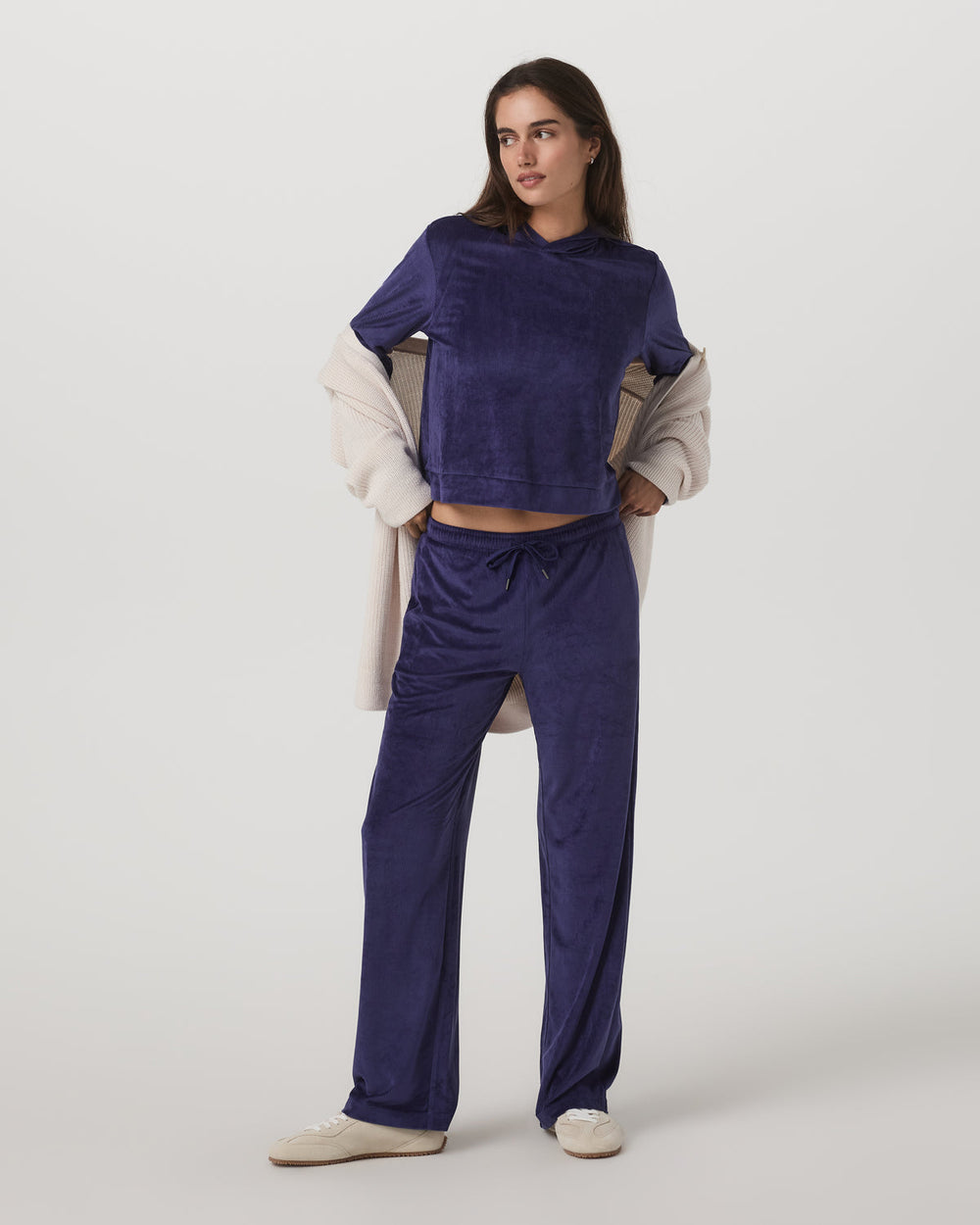 Vuori Haven Straight Leg Women's Stellar Sky Pull-On Pants