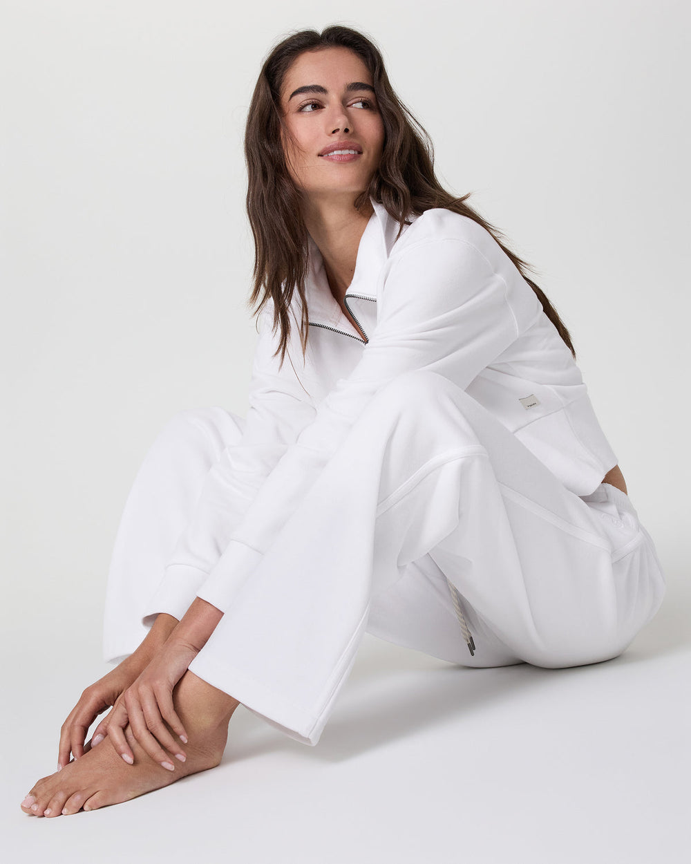 Vuori Sedona Straight Leg Sweatpant White