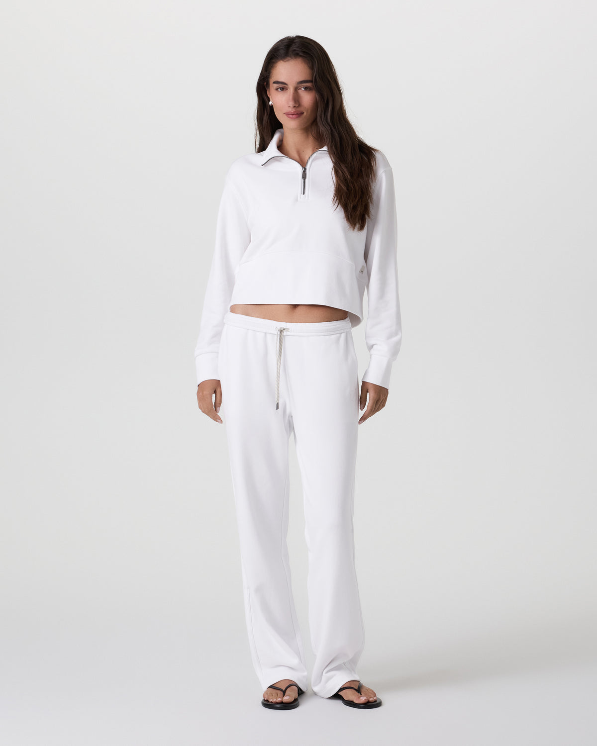 Vuori Sedona Straight Leg Sweatpant White