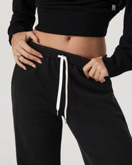 Vuori Sedona Straight Leg Sweatpant - Long Women's Black Pant