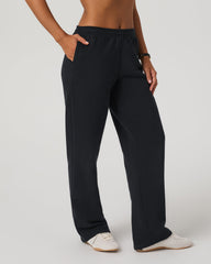 Vuori Restore Straight Leg Sweatpant - Long Washed Black Pant