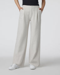 Vuori Elevation Trouser Ecru Heather High-Rise Pants