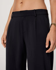 Vuori Villa Low Slung Trouser Women's Black Low-Rise Pants