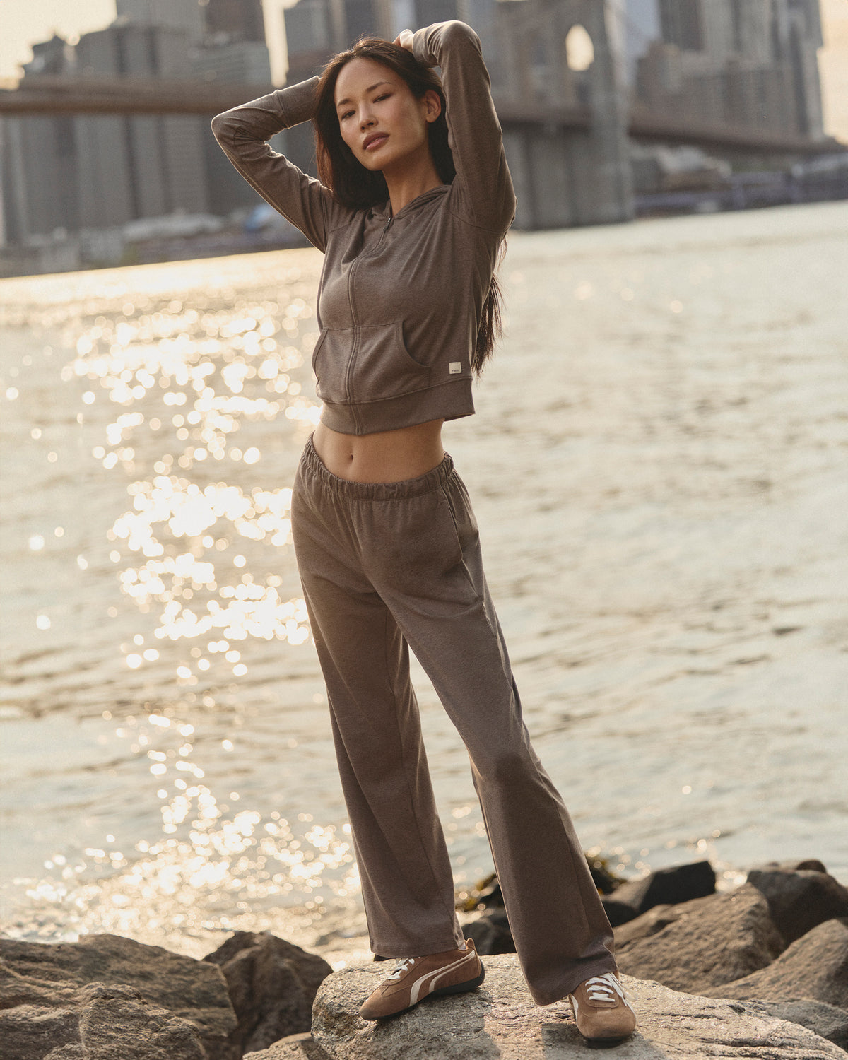 Vuori Halo Straight Leg Pant Women's Chia Heather Pants