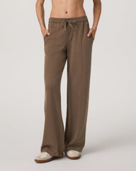 Vuori Compose Wideleg Pant Espresso Mid-High Rise Pants