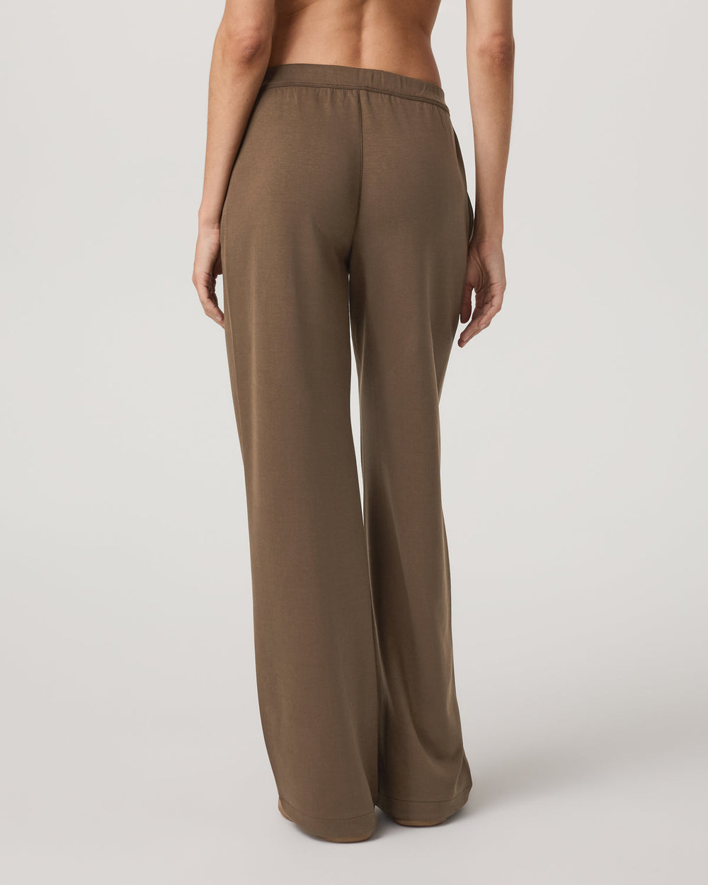 Vuori Compose Wideleg Pant Espresso Mid-High Rise Pants
