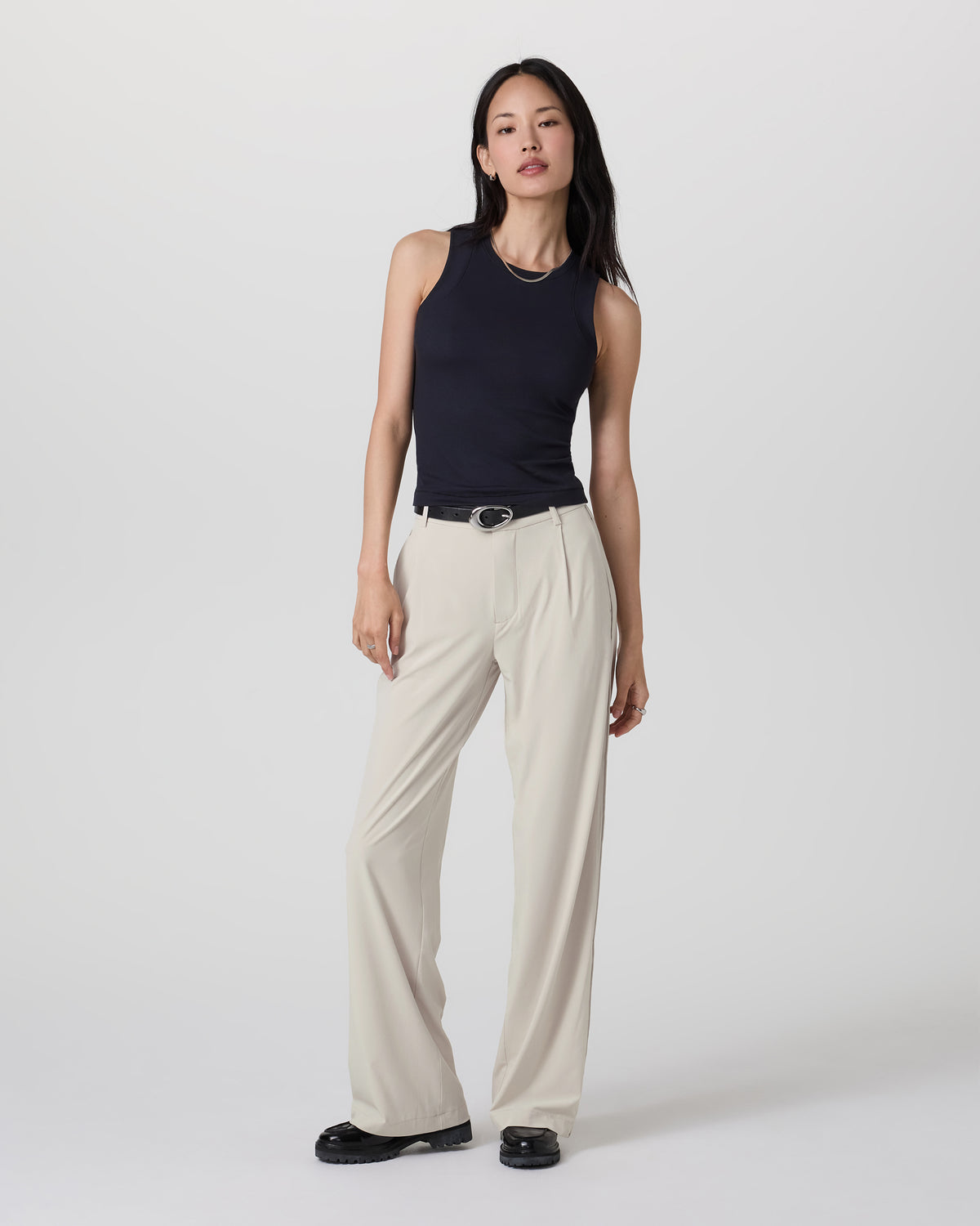 Vuori Villa Trouser Women's Mushroom Tailored Pants