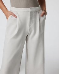 Vuori Elevation Trouser-Short Ecru Heather