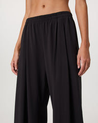Vuori Villa Vibes Wideleg Women's Black Ultra-Wide Leg Pants