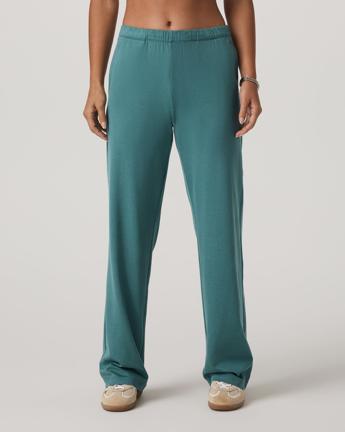 Vuori Halo Straight Leg - Long Women's Bluegrass Heather Pant