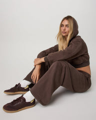 Vuori Restore Ultra Wideleg Sweatpant Women's Java Pants