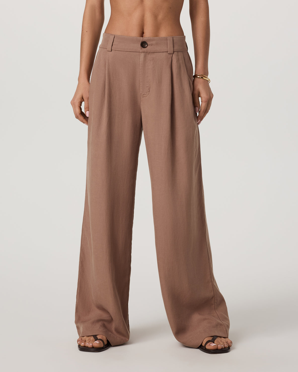 Vuori Trestles Twill Wideleg Women's Nutmeg Trouser Pants
