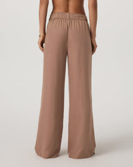 Vuori Trestles Twill Wideleg Women's Nutmeg Trouser Pants