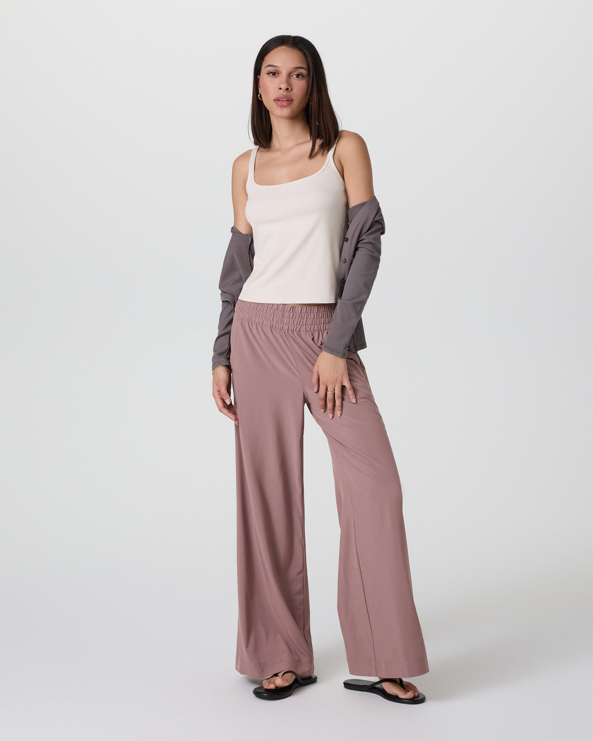 Vuori Villa Wideleg Pant Women's Zion Rose Pants