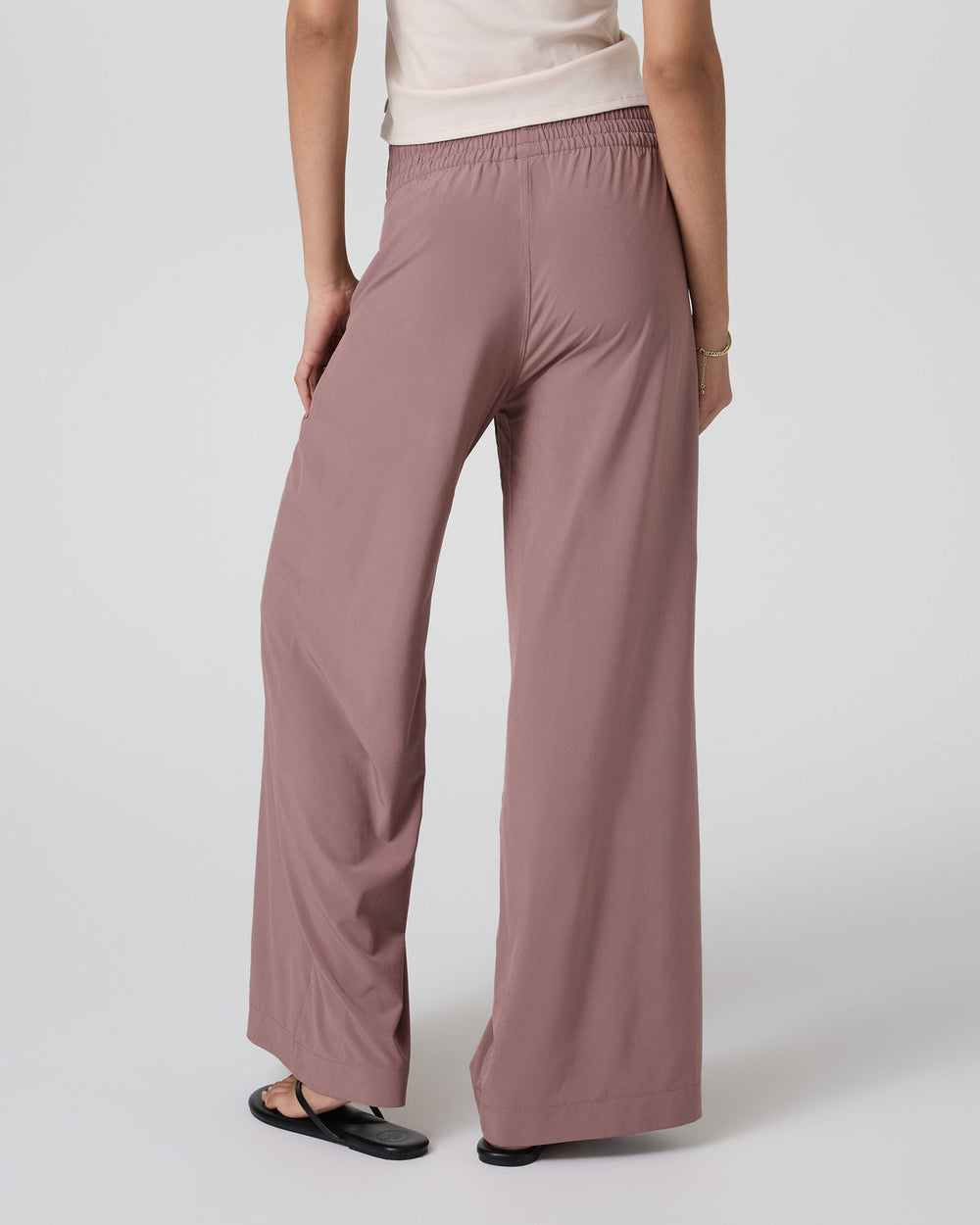 Vuori Villa Wideleg Pant Women's Zion Rose Pants