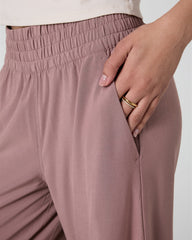 Vuori Villa Wideleg Pant Women's Zion Rose Pants