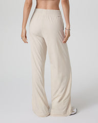 Vuori Villa Wideleg Pant - Long Women's Tall Milkweed Pants