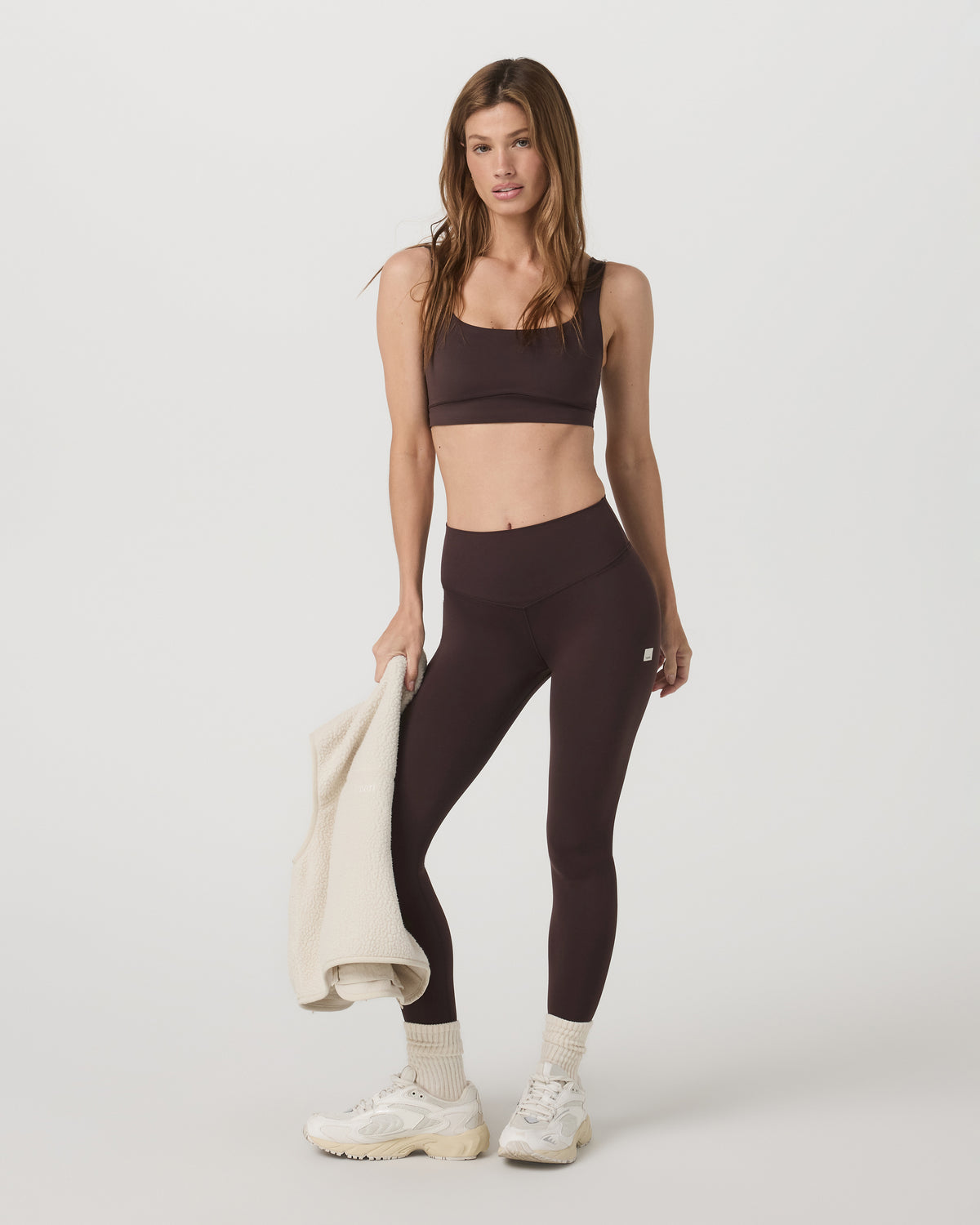 Vuori Vuori AllTheForm™ Legging Women's French Roast High-Rise Legging