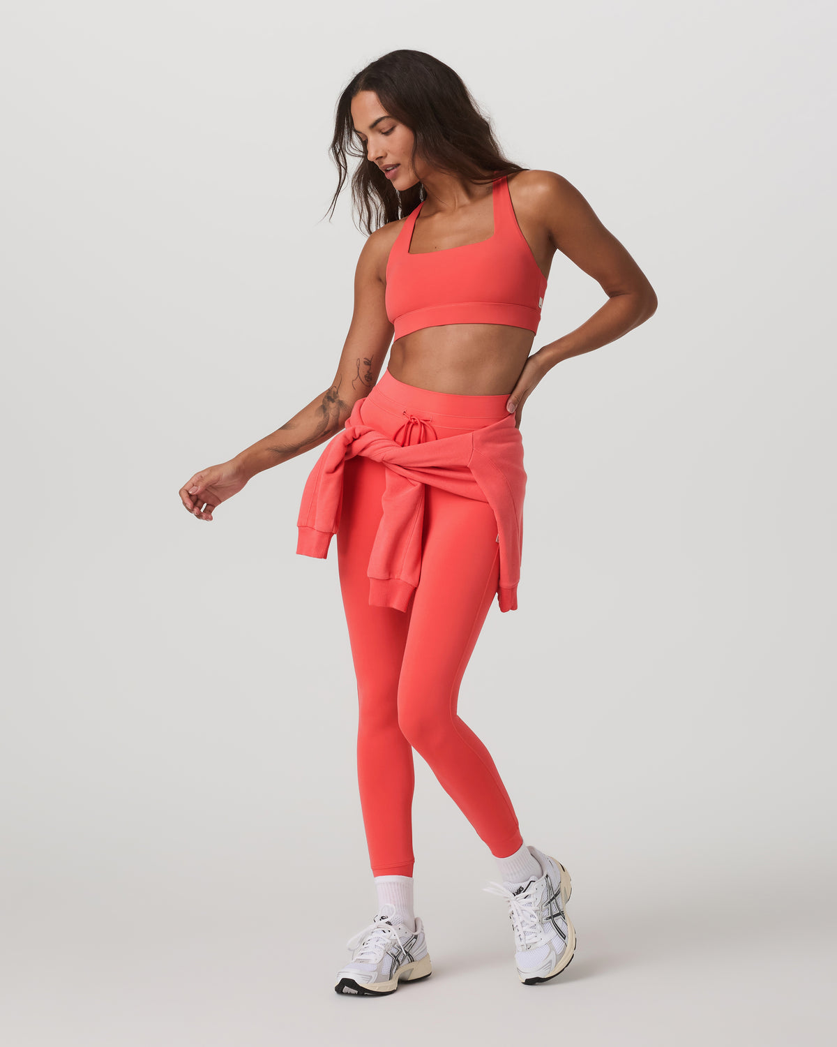 Vuori Daily Form Legging Women's Bright Coral Leggings