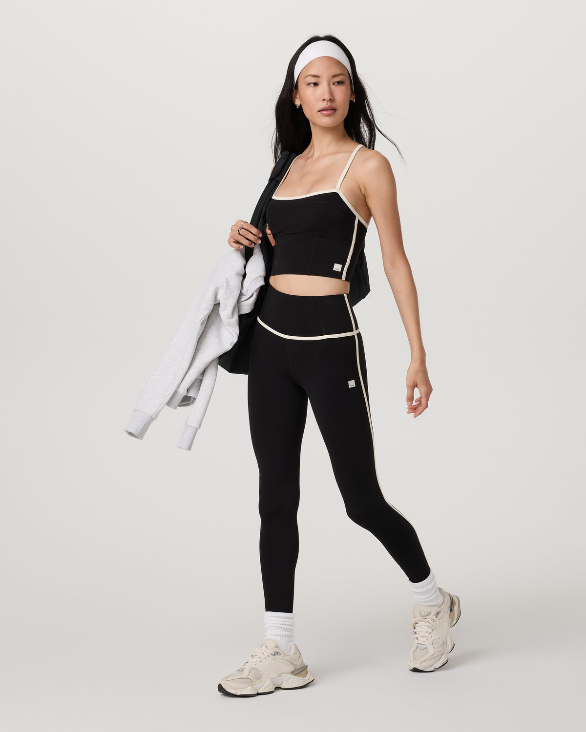 Vuori Vuori AllTheFeels™ Corset Legging Black Leggings