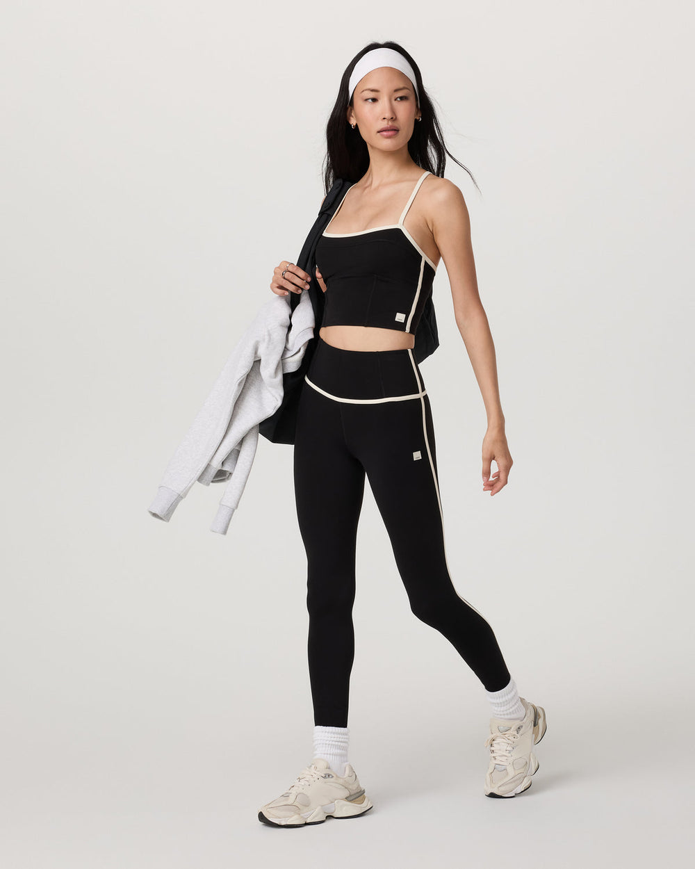 Vuori Vuori AllTheFeels™ Corset Legging Black Leggings