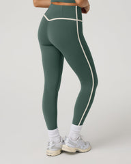 Vuori Vuori AllTheFeels™ Corset Legging Women's Agate Green Leggings