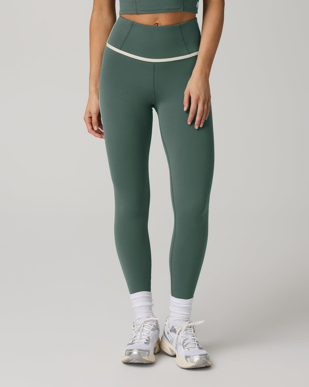 Vuori Vuori AllTheFeels™ Corset Legging Women's Agate Green Leggings
