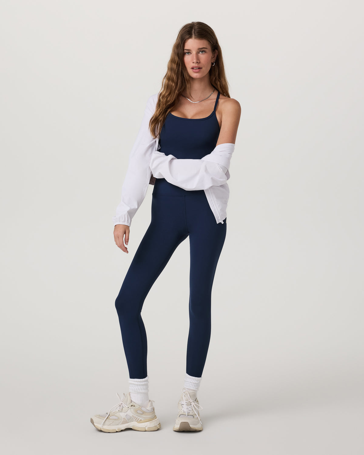 Vuori Vuori AllTheFeels™ Legging - Short Blue Coast Leggings