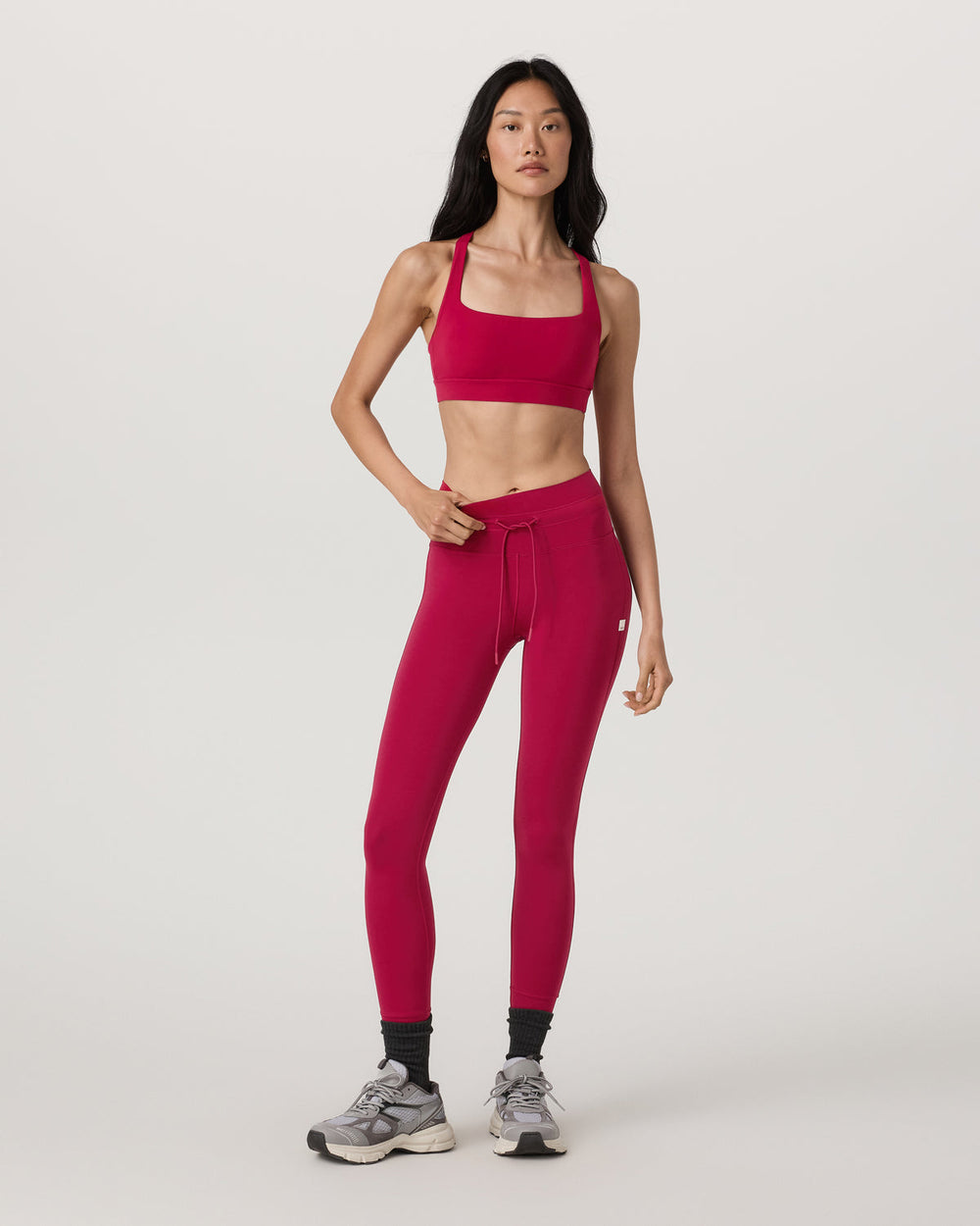 Vuori Women's Daily Form Legging Strawberry