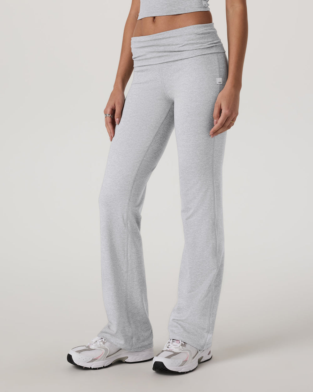Vuori Halo Foldover Pant Pale Grey Heather
