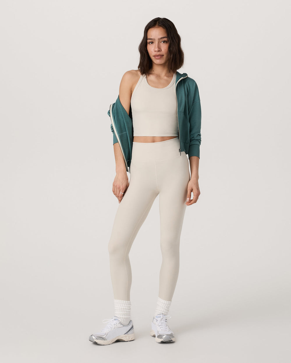 Vuori Clean Elevation Legging Women's Bone Heather Leggings