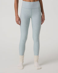 Vuori Clean Elevation Legging-Short Blue Haze Heather