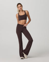 Vuori Vuori AllTheForm™ Flare - Short Women's French Roast Leggings