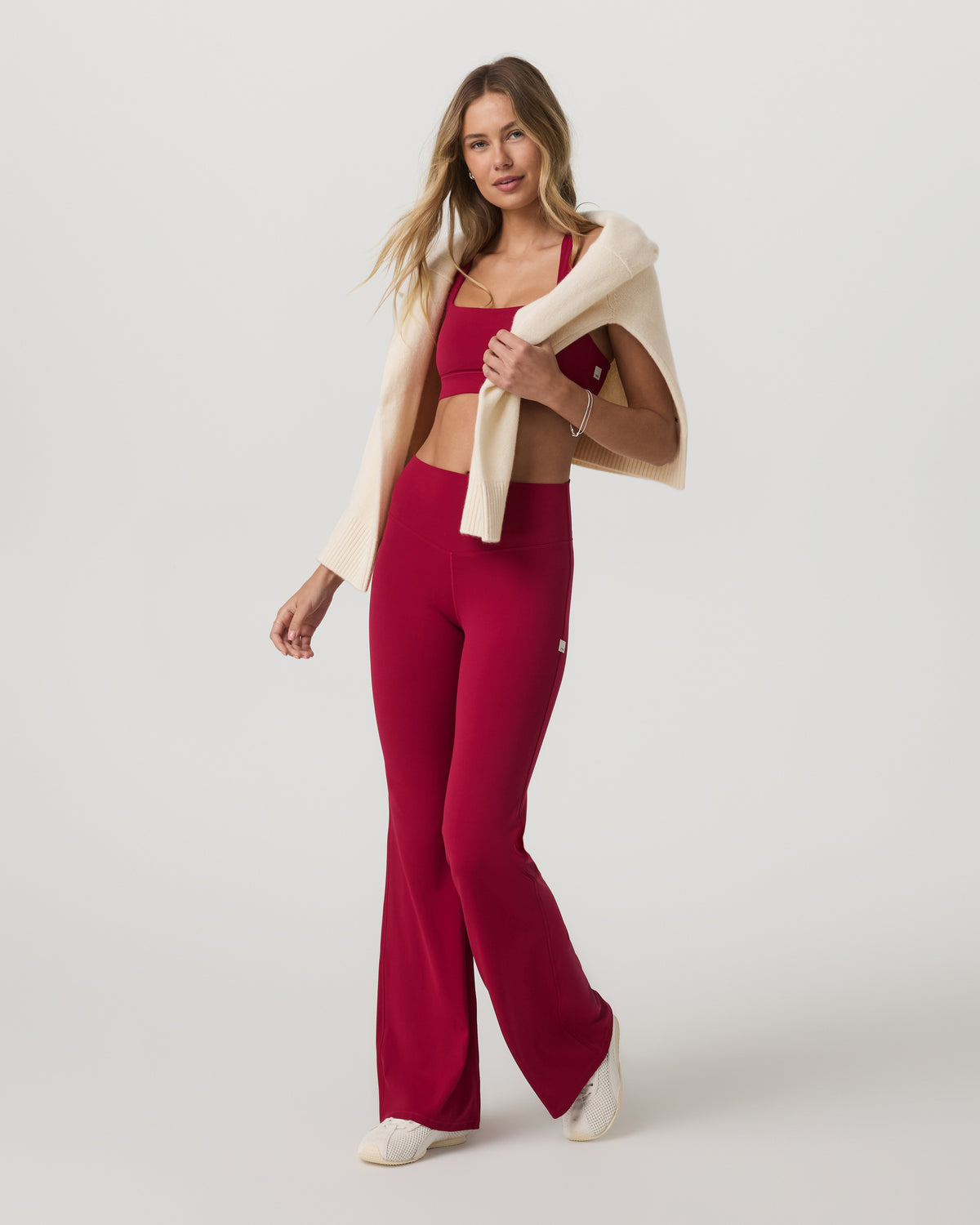 Vuori Vuori AllTheForm™ Flare Strawberry Flare Leggings