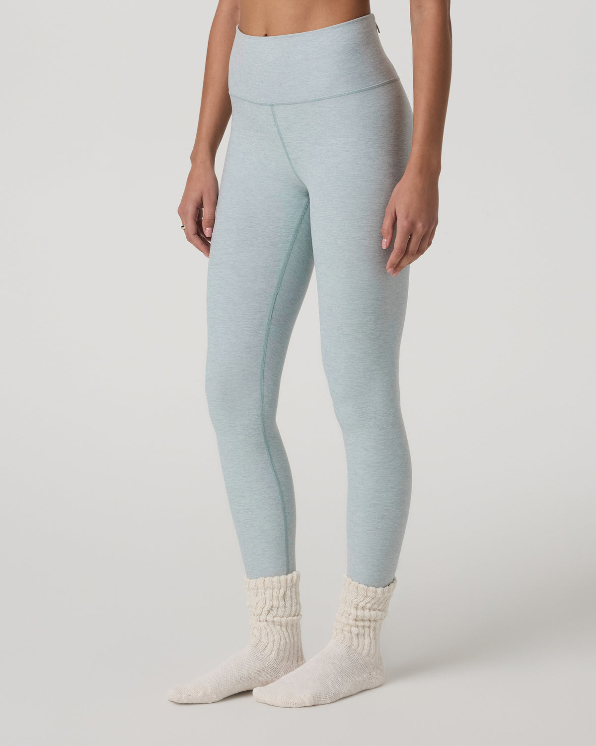 Vuori Clean Elevation Legging-Long Blue Haze Heather