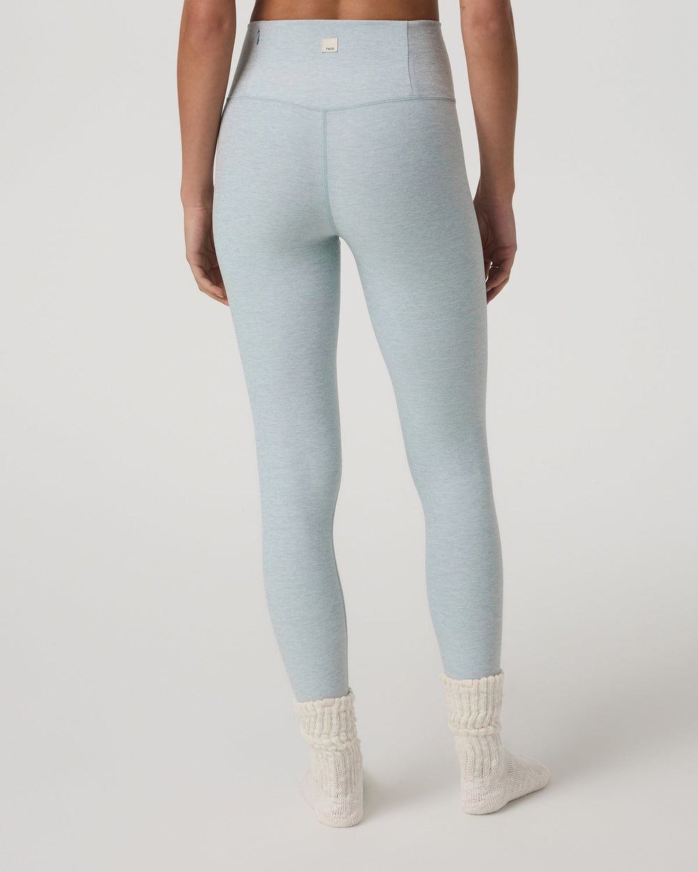 Vuori Clean Elevation Legging-Long Blue Haze Heather
