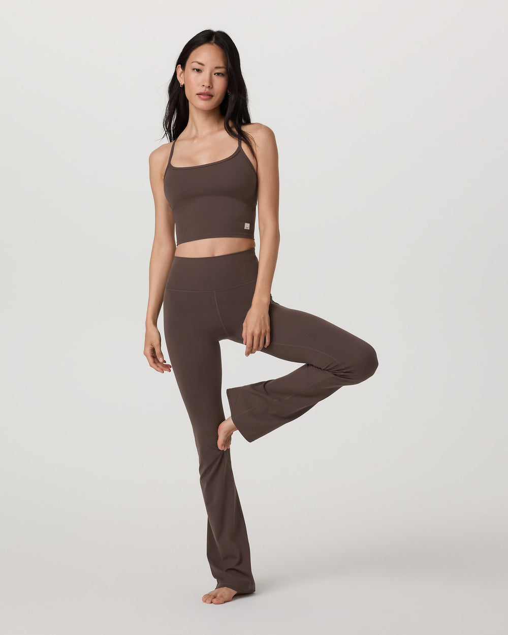 Vuori Vuori AllTheFeels™ Slim Flare Women's Java Leggings