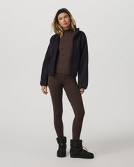 Vuori Women's Textured Chilled Out Legging Java Houndstooth