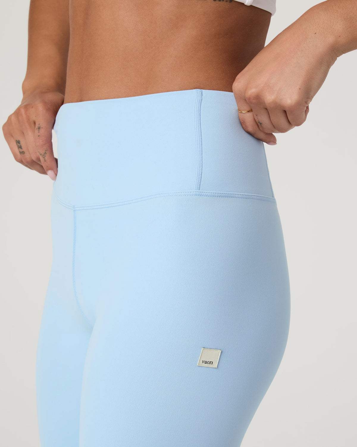 Vuori Vuori AllTheFeels™ Slim Flare Crystal Blue Leggings