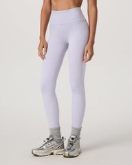 Vuori Inversion Rib Legging Women's Lavender Ice Leggings