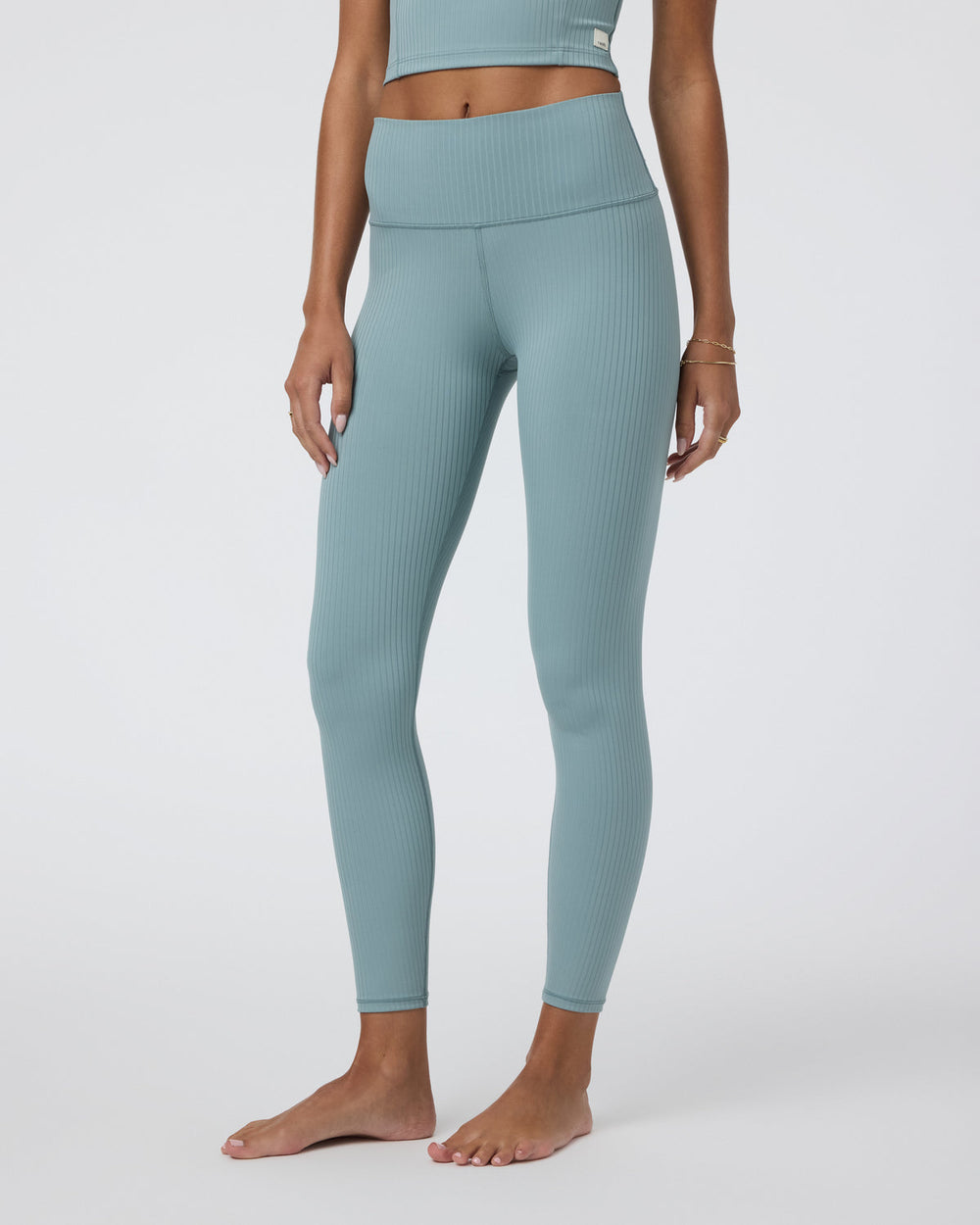 Vuori Inversion Rib Legging Mist