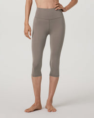 Vuori Vuori AllTheFeels™ Crop Legging Smokey Taupe Leggings
