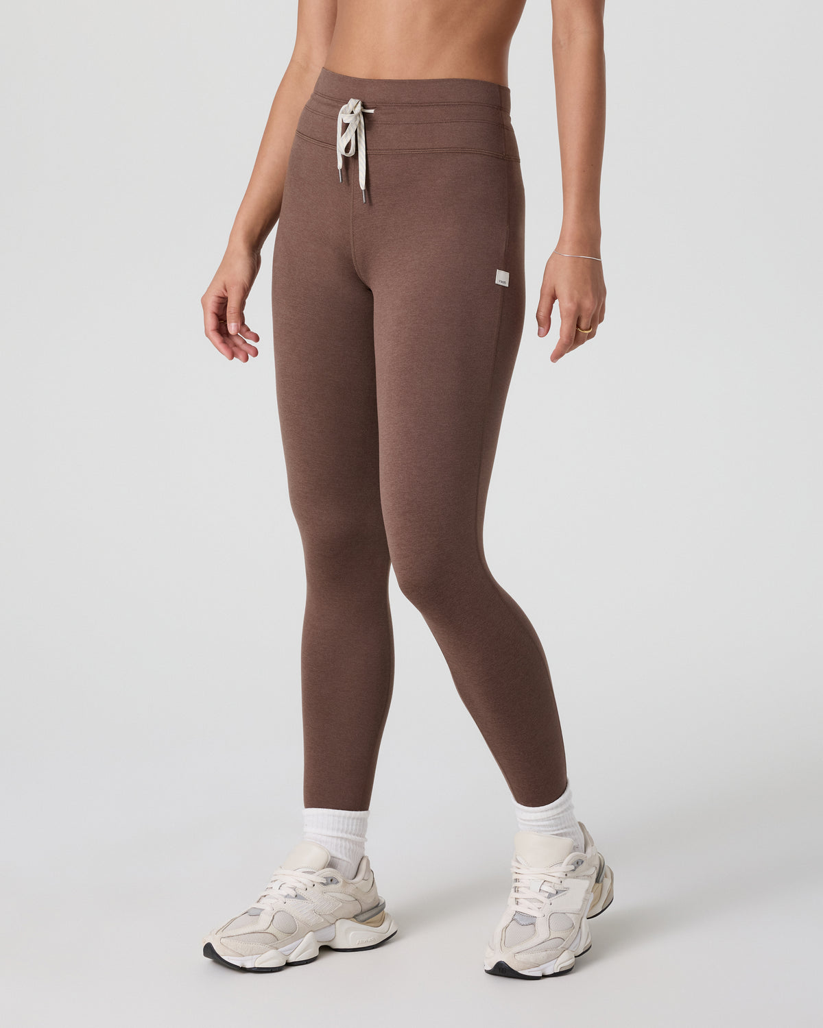 Vuori Halo Vintage Legging Chocolate Milk Heather