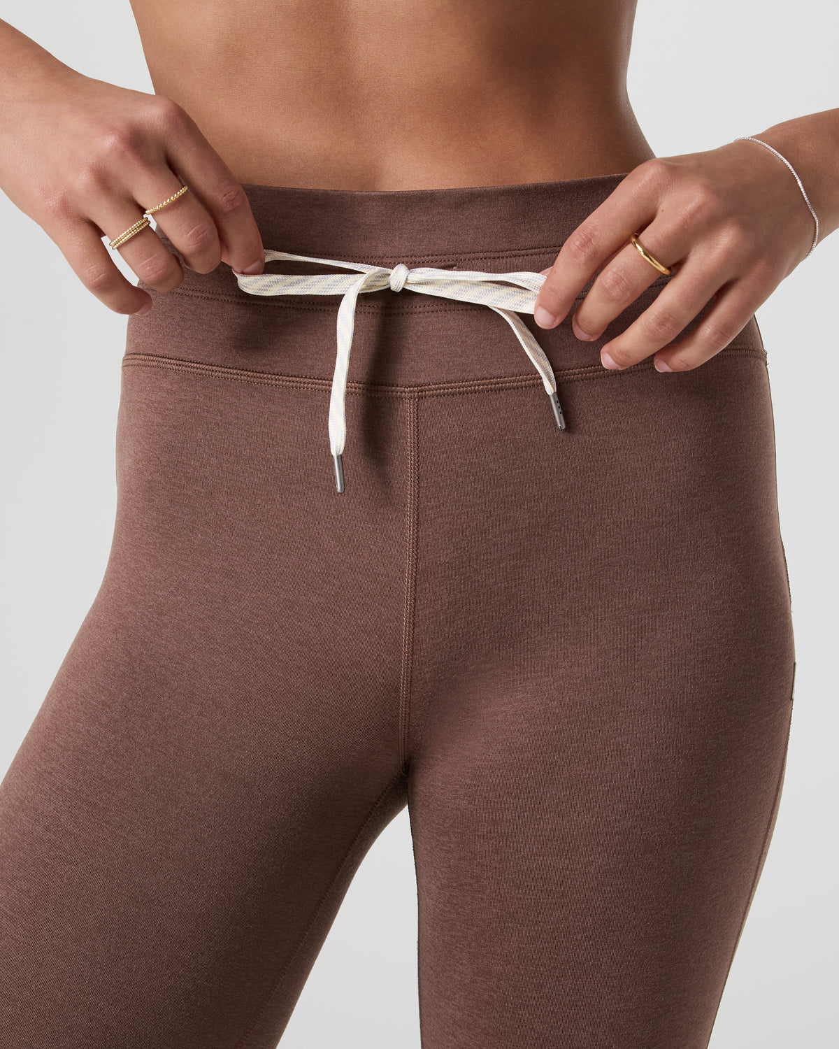 Vuori Halo Vintage Legging Chocolate Milk Heather