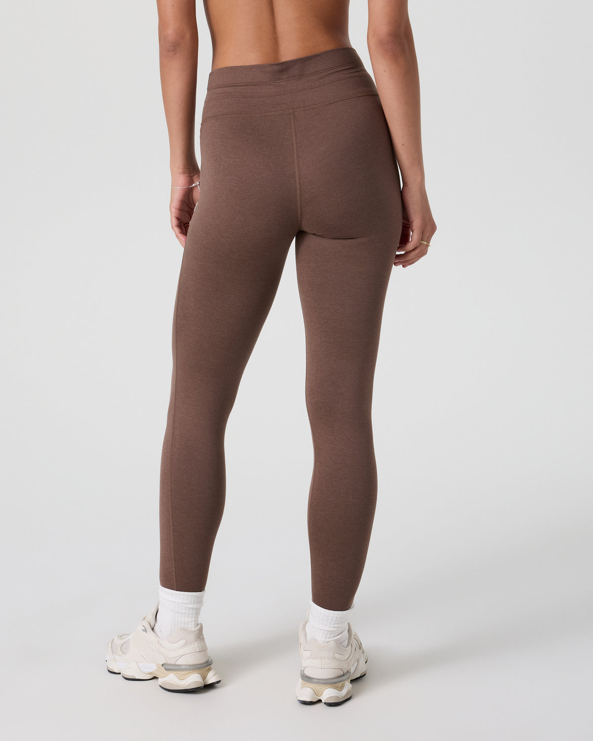 Vuori Halo Vintage Legging Chocolate Milk Heather