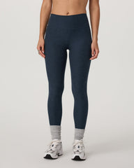 Vuori Clean Elevation Legging-Long Midnight Heather