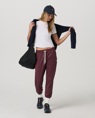 Vuori Performance Jogger Women's Fig Heather Joggers